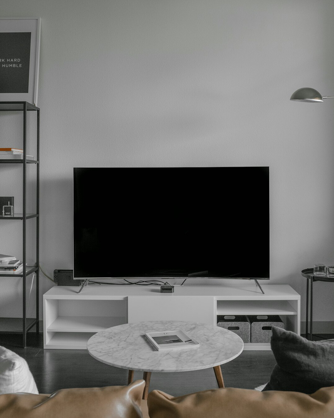 modern tv screen